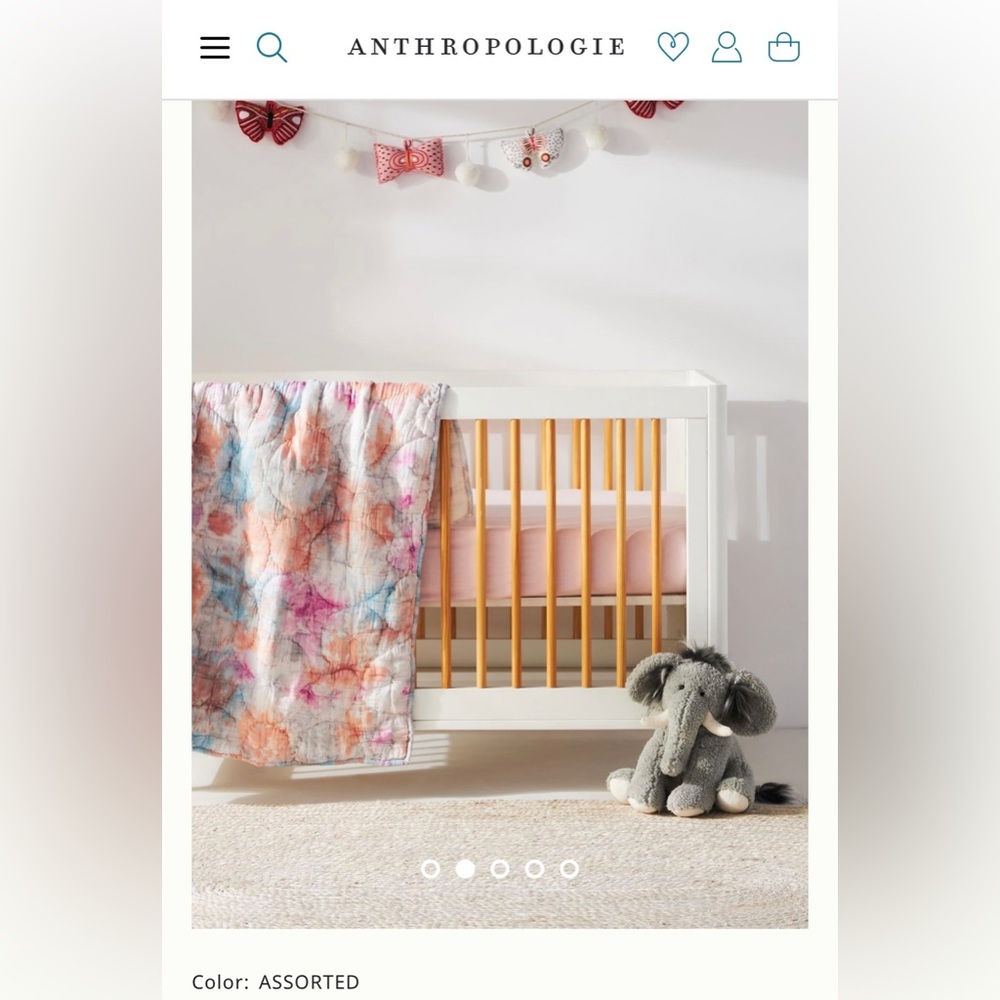Anthropologie Toddler Talula Quilt